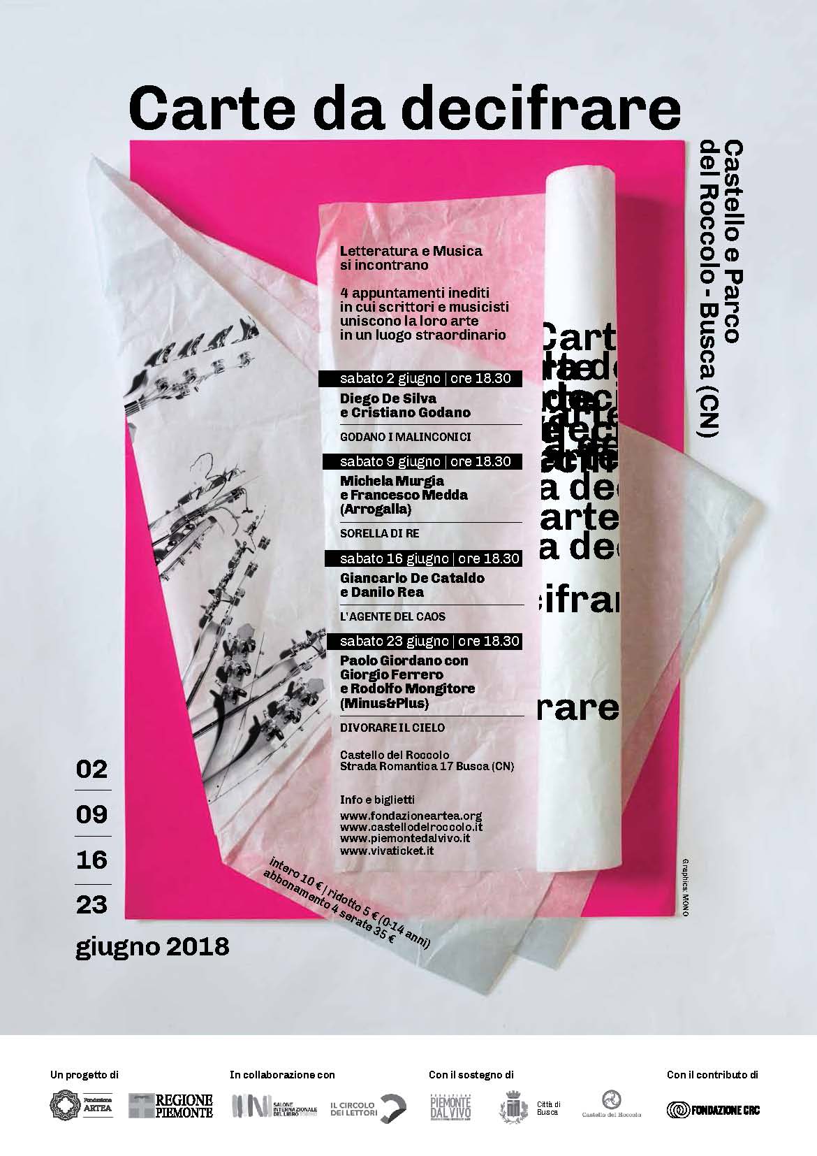 Carte da Decifrare: il programma della rassegna