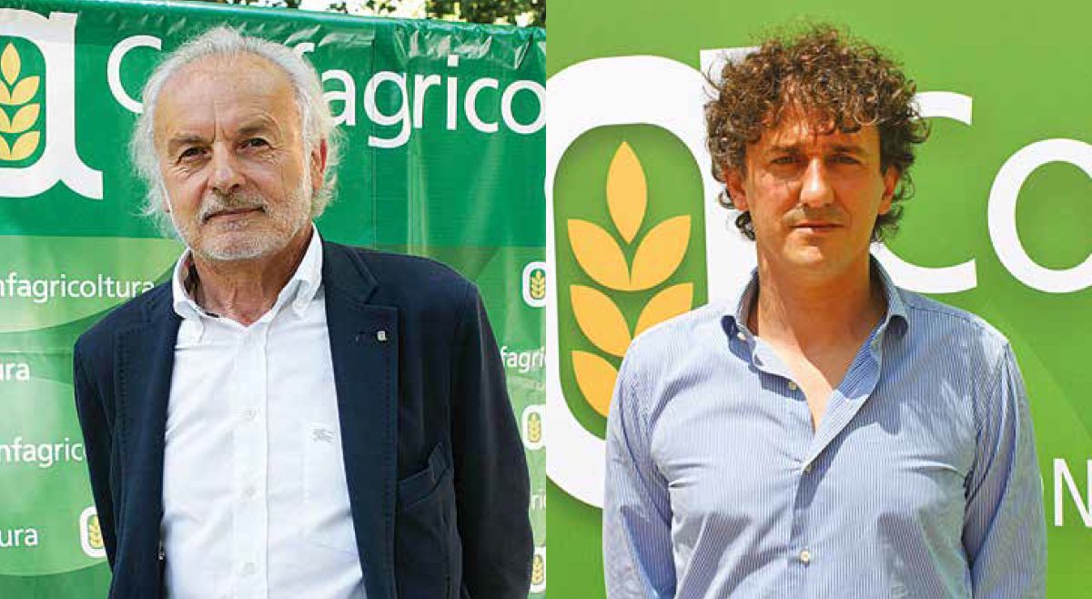 I due vicepresidenti di Confagricoltura Cuneo: Oreste Massimino e Gianluca Demaria