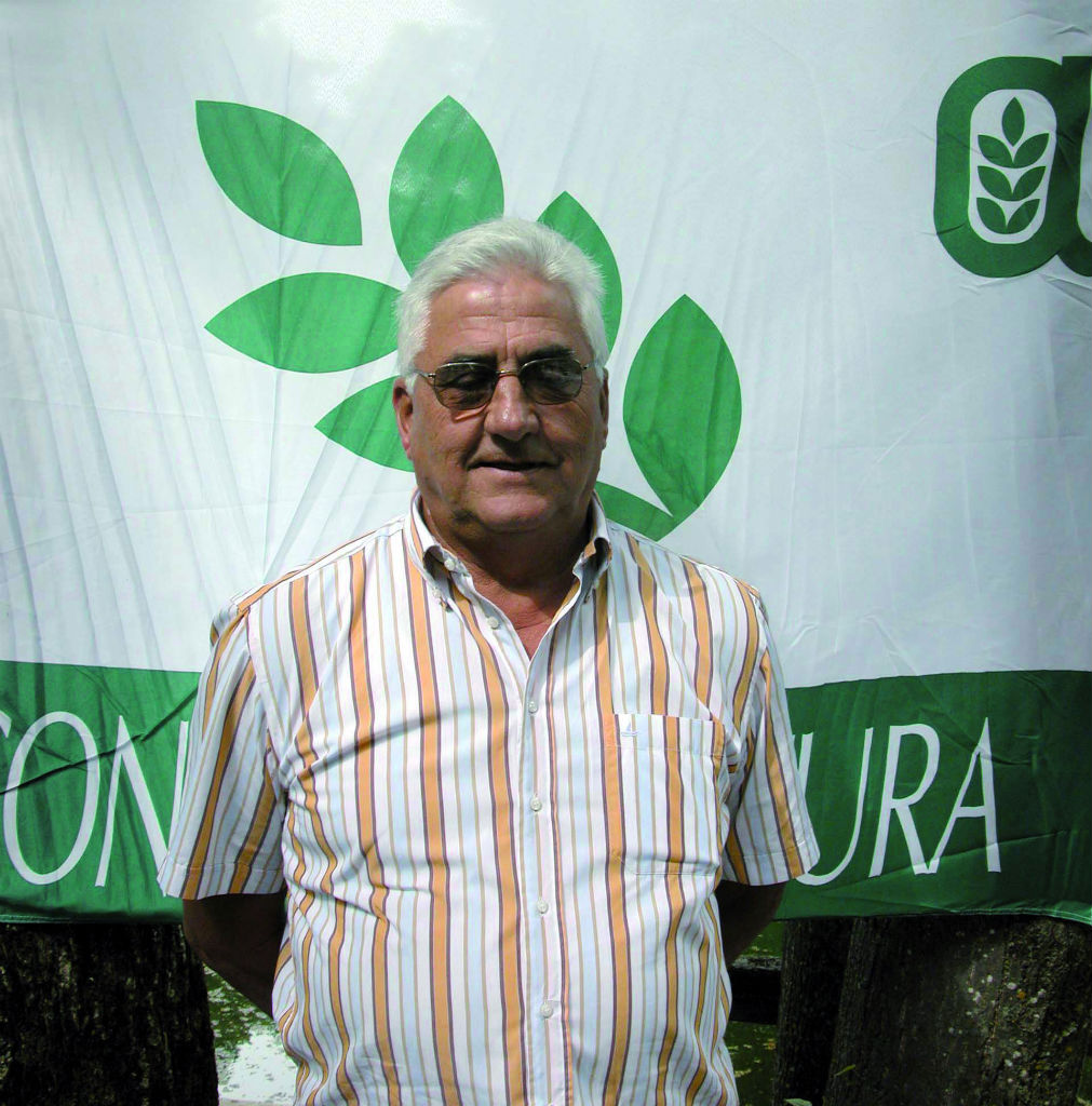 Remo Tortone, presidente dei pensionati di Confagricoltura Cuneo