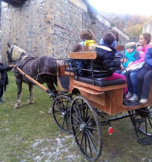 Un pomeriggio in carrozza al Forte di Vinadio