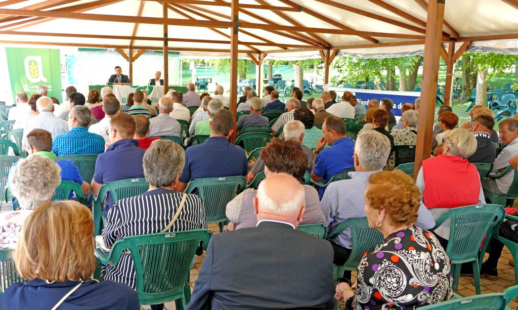 Una precedente assemblea di Confagricoltura Cuneo