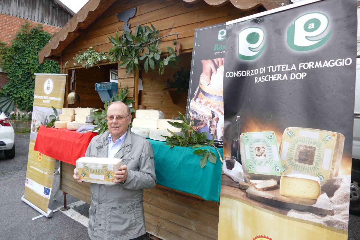 Franco Biraghi, presidente del Consorzio di tutela del formaggio dop Raschera