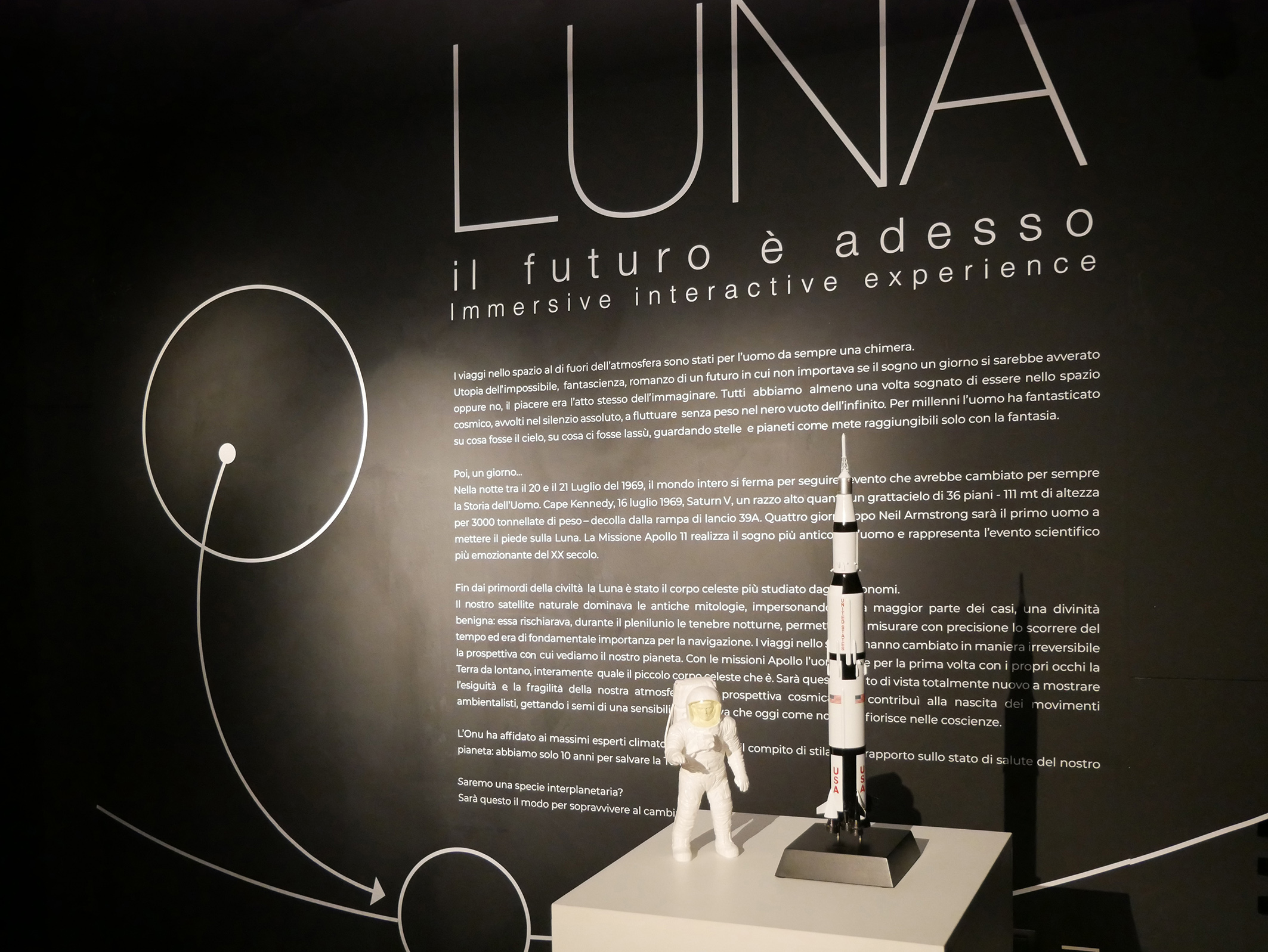 nuova Immersive Interactive Experience “Destinazione Luna. Il futuro è adesso